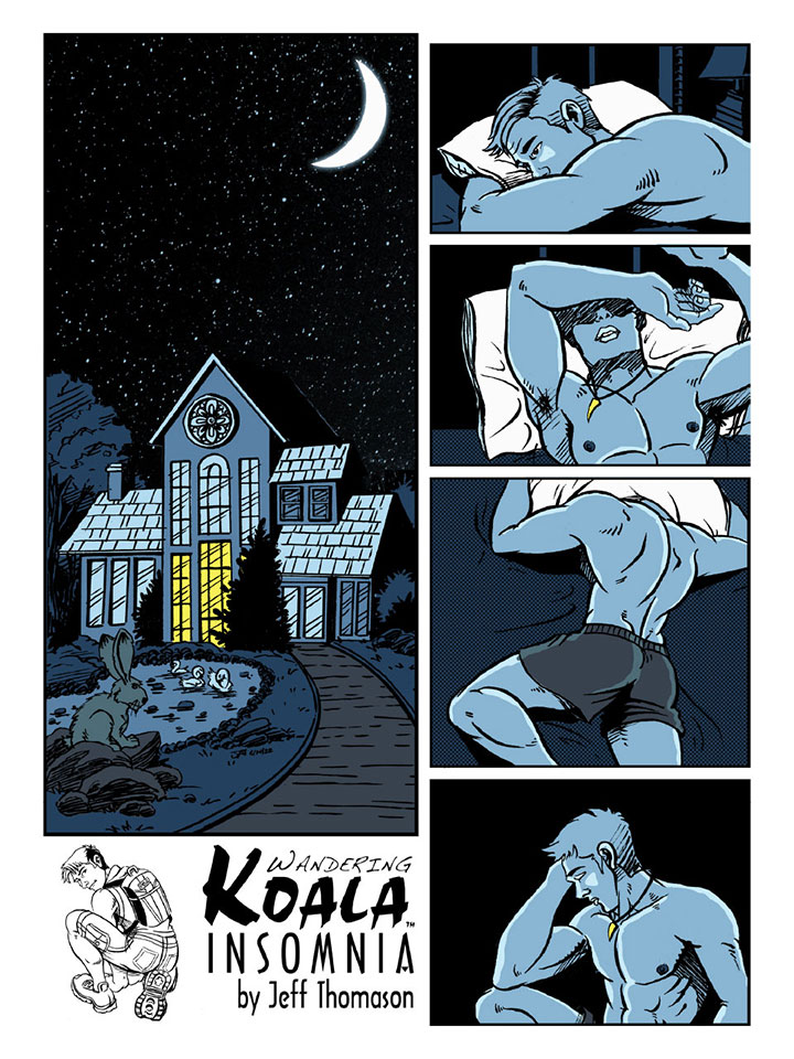 Wandering Koala Comic Issue 1: Insomnia, Page 1